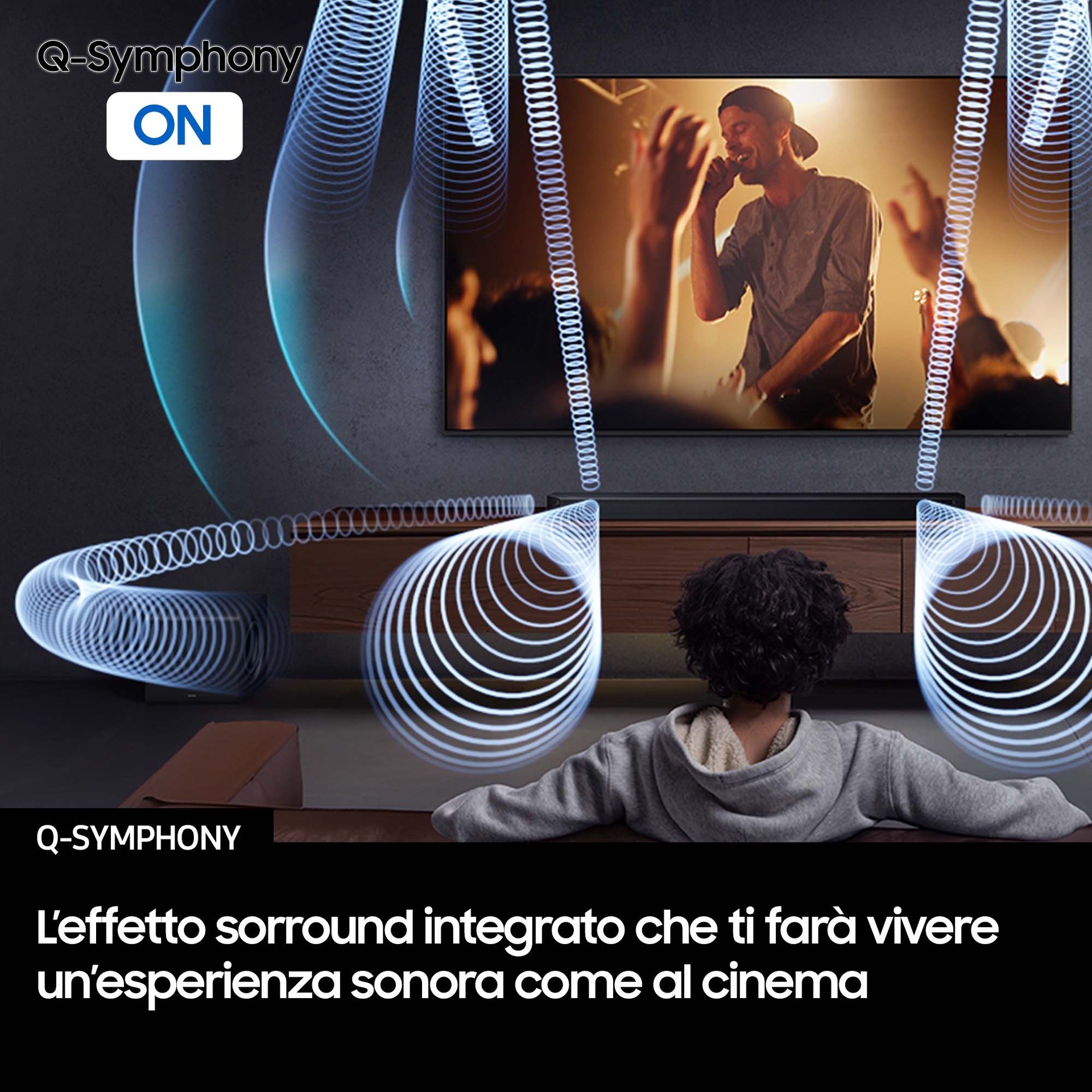 Q-series Soundbar HW-Q800F 5.1.2 Ch (2025) Black