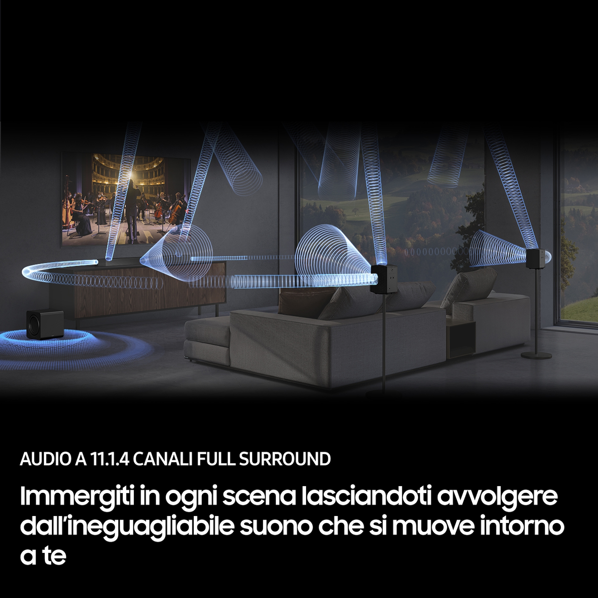 [Q-sér~íés S~óúñd~bár H~W-Q990F 11.1.4 C~h (2025) Blá~ck]