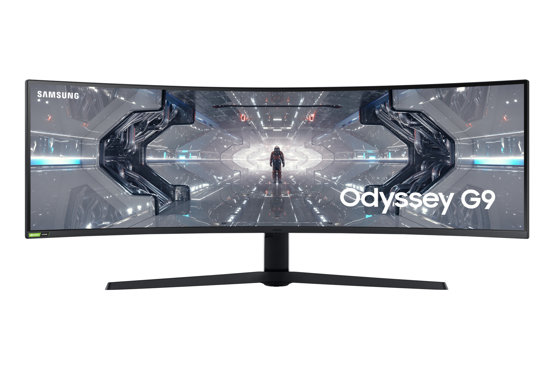 Samsung Monitor Gaming Odyssey G9 - G95T da 49'' Dual QHD Curvo, White