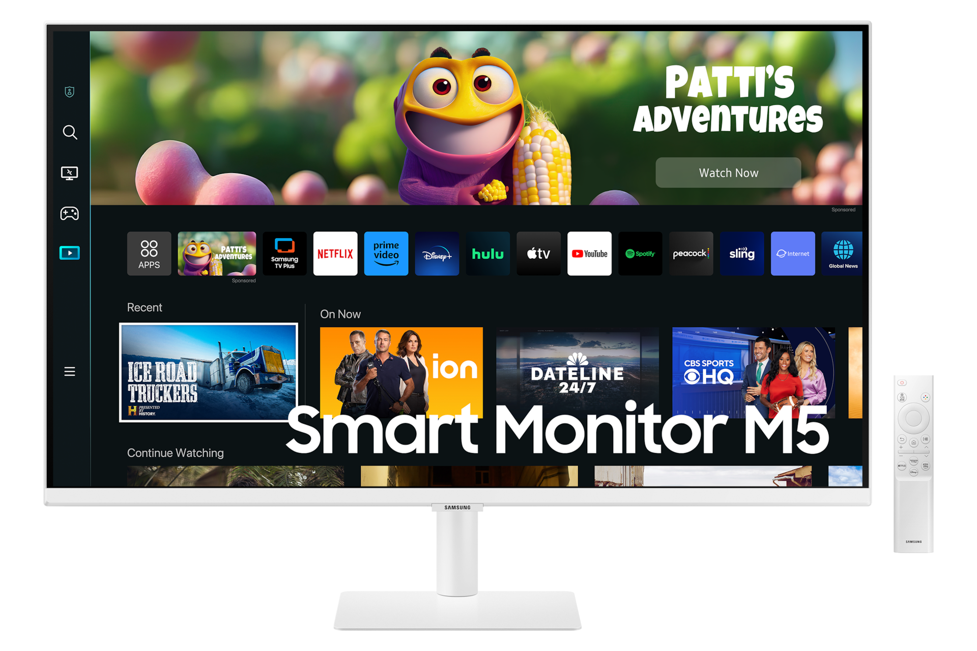 Smart Monitor M5 - M50C da 27'' Full HD Flat LS27CM501EUXEN