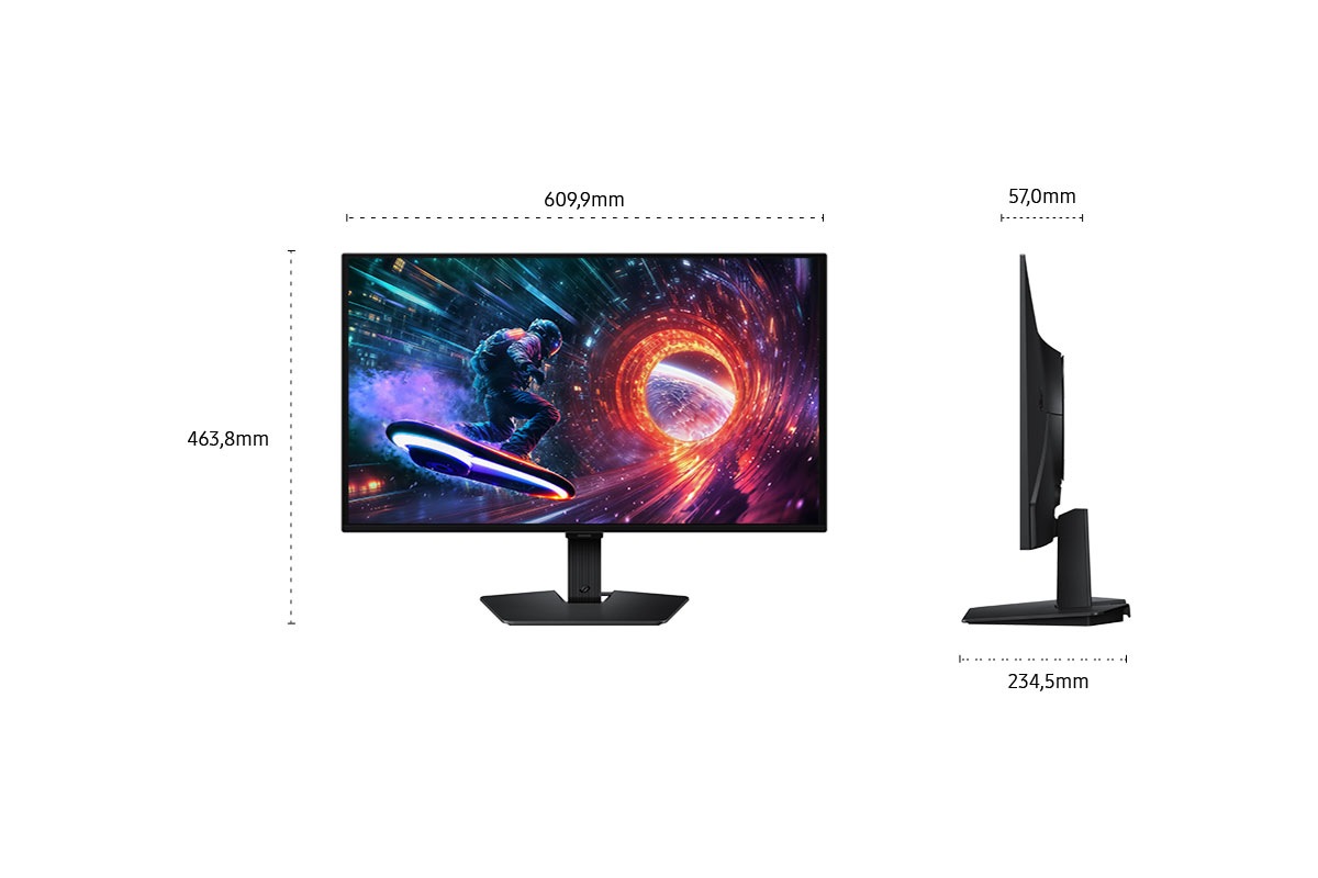 Monitor Gaming Odyssey OLED G5 - G50SF da 27'' QHD Flat Black