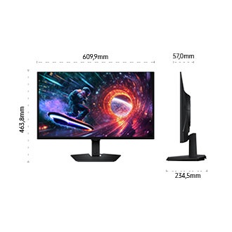 Monitor Gaming Odyssey OLED G5 - G50SF da 27'' QHD Flat Black