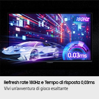 Monitor Gaming Odyssey OLED G5 - G50SF da 27'' QHD Flat Black