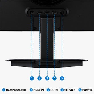 Monitor Gaming Odyssey OLED G5 - G50SF da 27'' QHD Flat Black