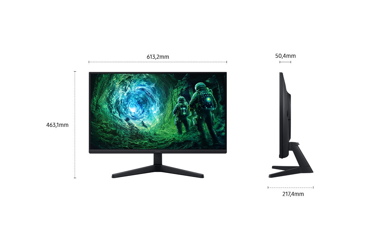 Monitor Gaming Odyssey G5 - G53F da 27'' QHD Flat Black