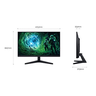 Monitor Gaming Odyssey G5 - G53F da 27'' QHD Flat Black