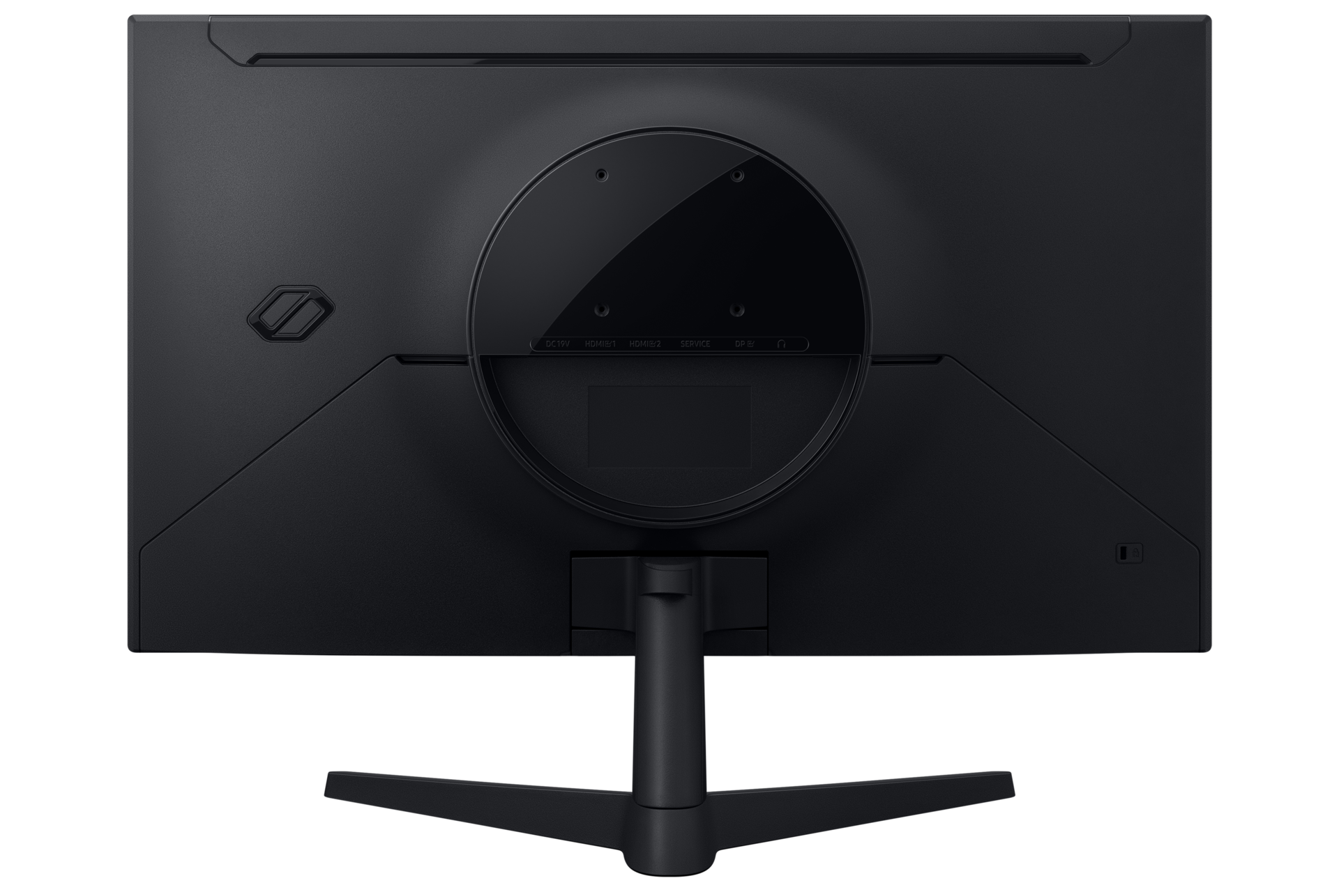 27" Odyssey G5 G53F QHD 200Hz Gaming Monitor LS27FG530EUXEN Back Black 