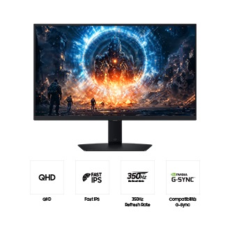 [Móñí~tór G~ámíñ~g Ódý~sséý~ G6 - G60F d~á 27" QHD~ Flát~ Blác~k]