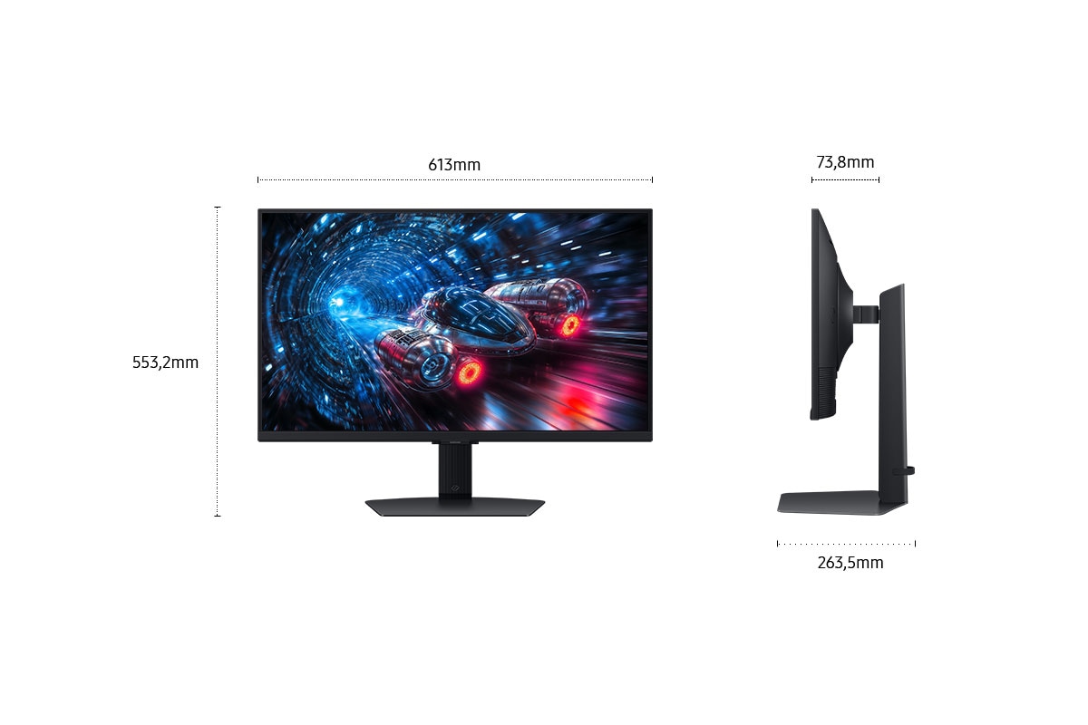 Monitor Gaming Odyssey G7 - G70F da 27" UHD Flat Black