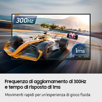 Monitor Gaming Odyssey G4 G40H da 27” FHD Flat Black