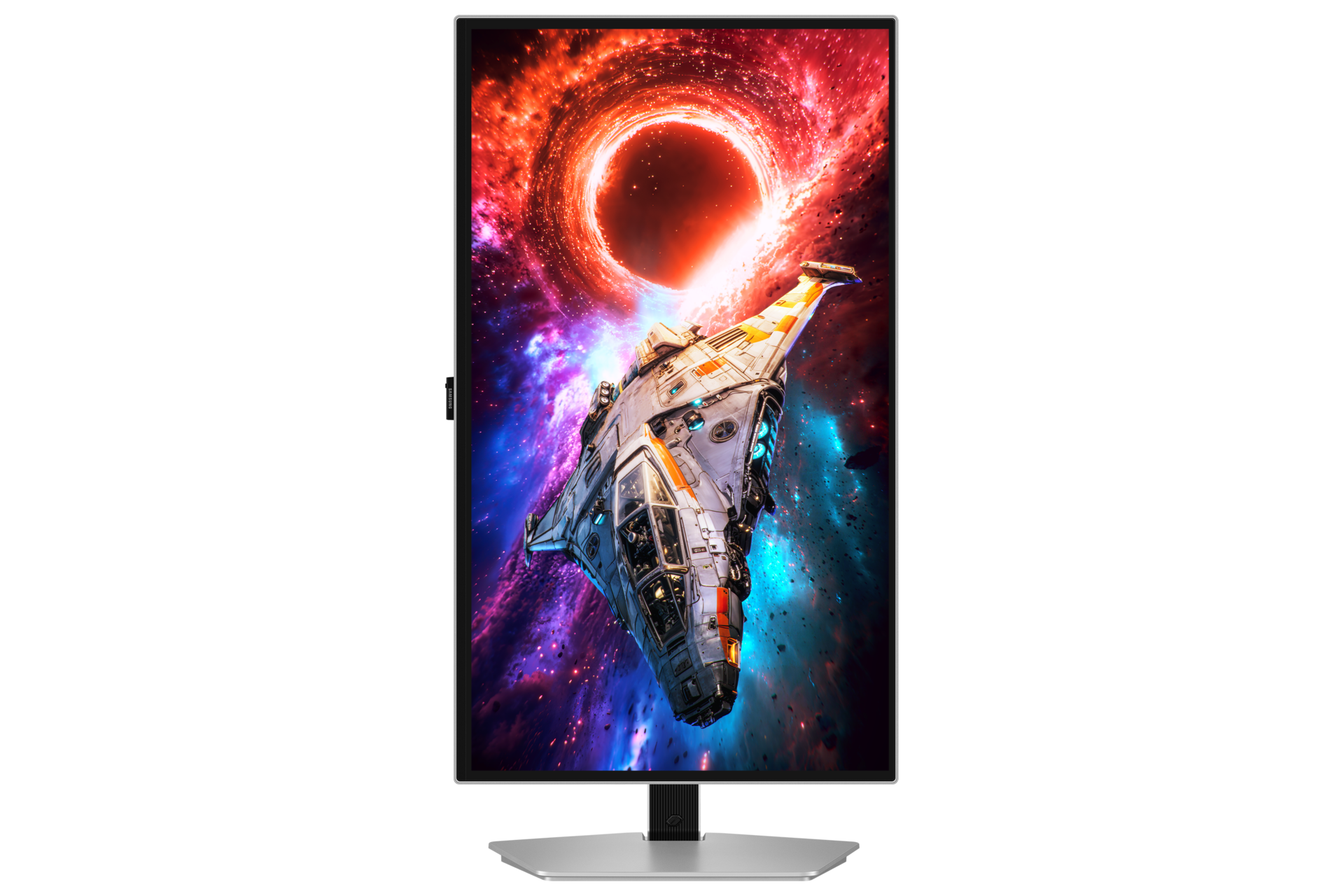 27/32 Inch Odyssey OLED G8 G80SH 4K 240Hz Gaming Monitor Pivot Silver 