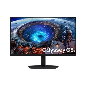 Monitor Gaming Odyssey G8 - G80HF da 27" QHD Flat Black