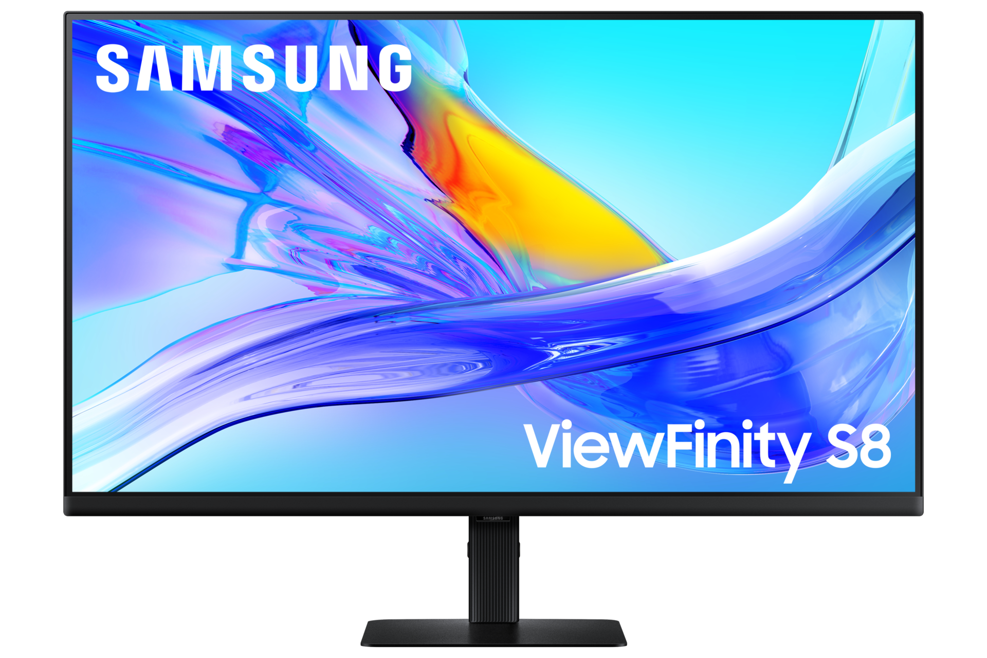 32" ViewFinity S8 S80UD UHD Monitor Front2 Black 