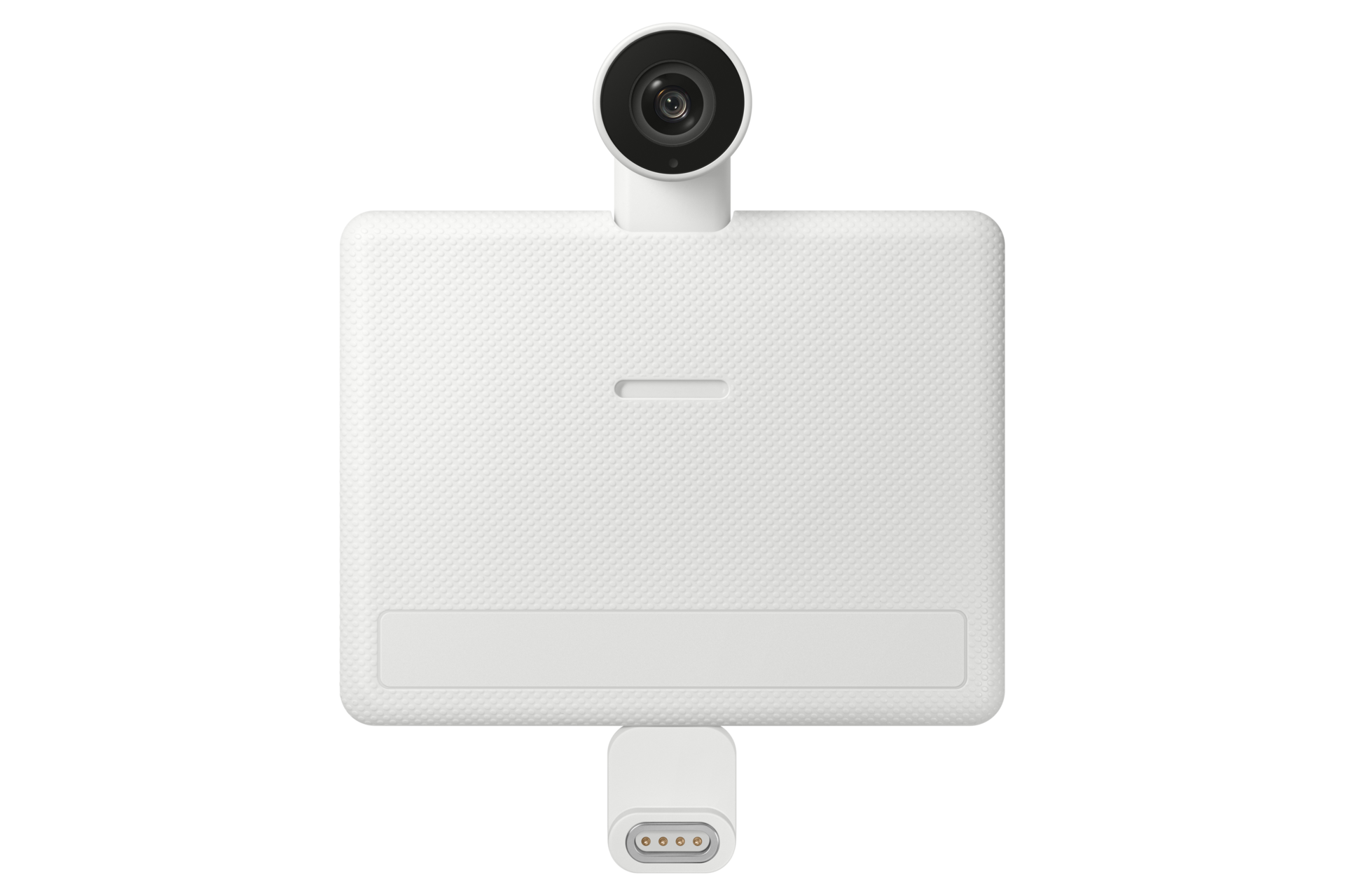 32" Smart Monitor M8 M80F 4K Samsung Vision AI Webcam-Front White 
