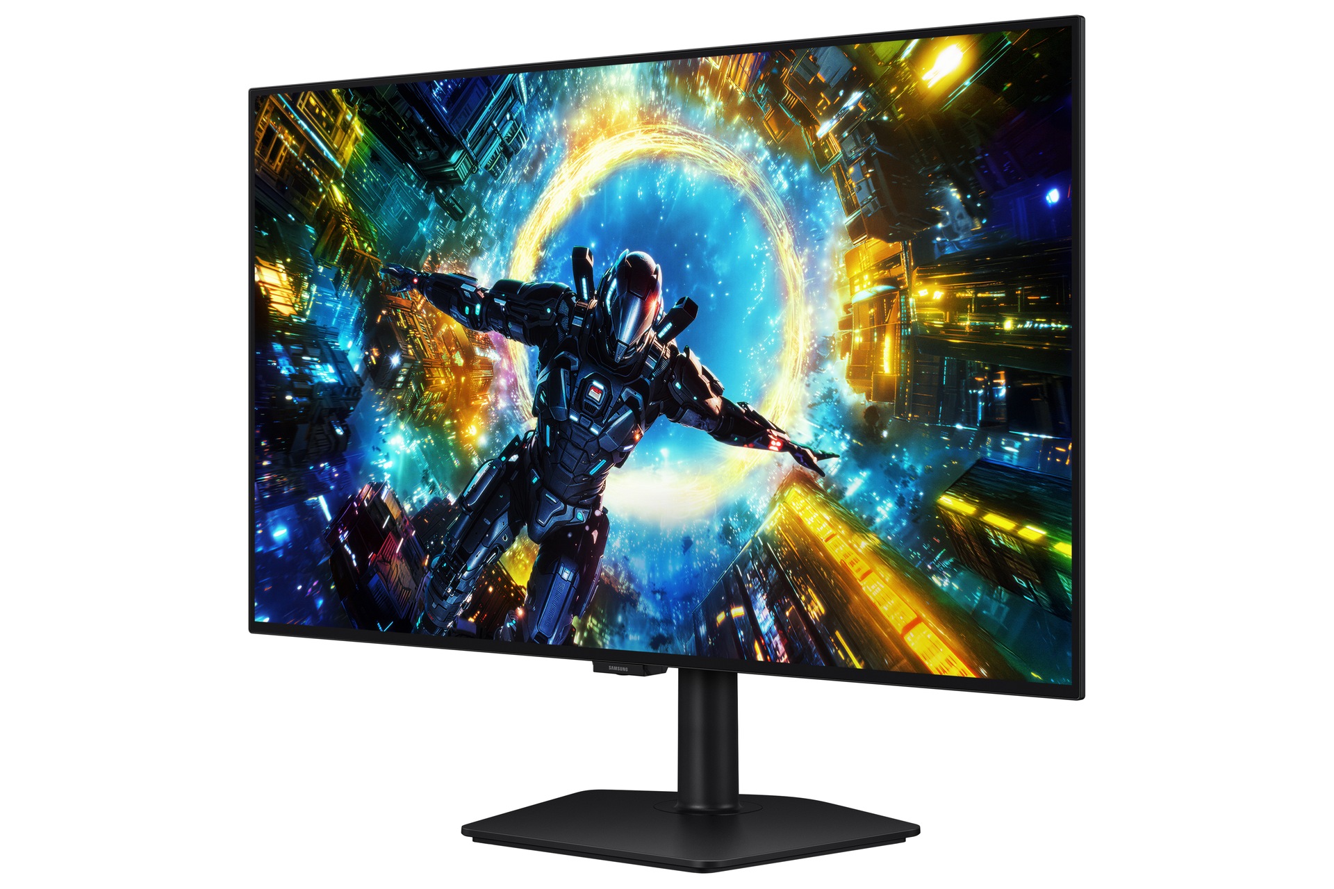 32 Inch Odyssey OLED G7 G73SH 4K 165Hz / FHD 330Hz Gaming Monitor R-perspective Black 