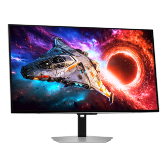 27/32 Inch Odyssey OLED G8 G80SH 4K 240Hz Gaming Monitor Swivel2 Silver 