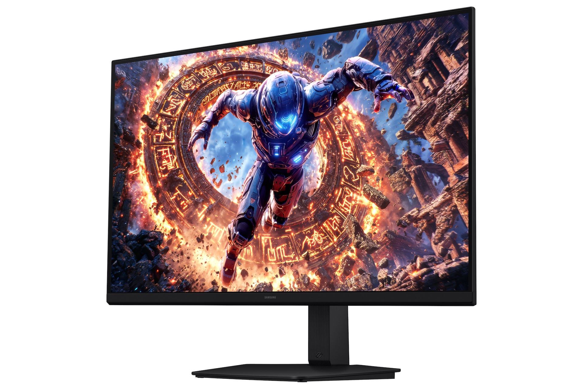 32 Inch Odyssey G8 G80HS 6K 165Hz / 3K 330Hz Gaming Monitor R-perspective Black 