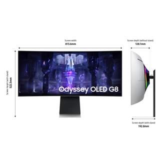 Dimensioni Odyssey-OLED-G8