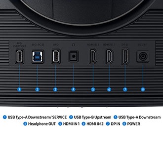 Monitor Gaming Odyssey G7 - G75F da 37" UHD Curvo Black