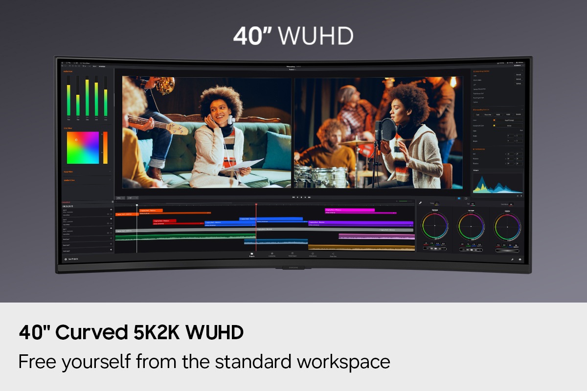 Monitor HRM ViewFinity S8 - S85TH da 40" WUHD Curvo Black