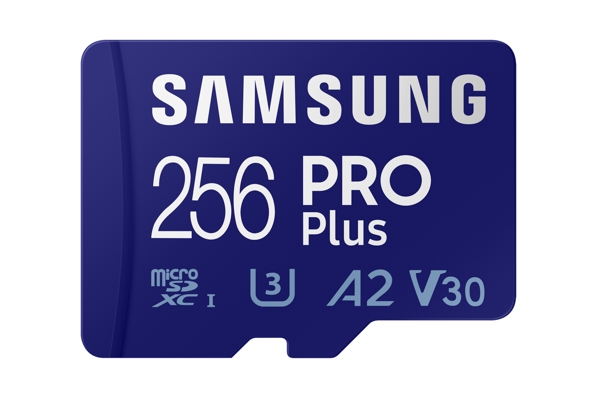 Samsung PRO Plus microSD Memory Card 256GB (2021), Blue