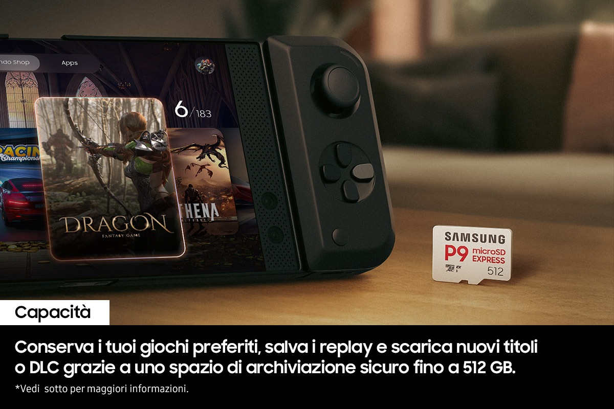 P9 Express microSD Memory Card 256 GB White