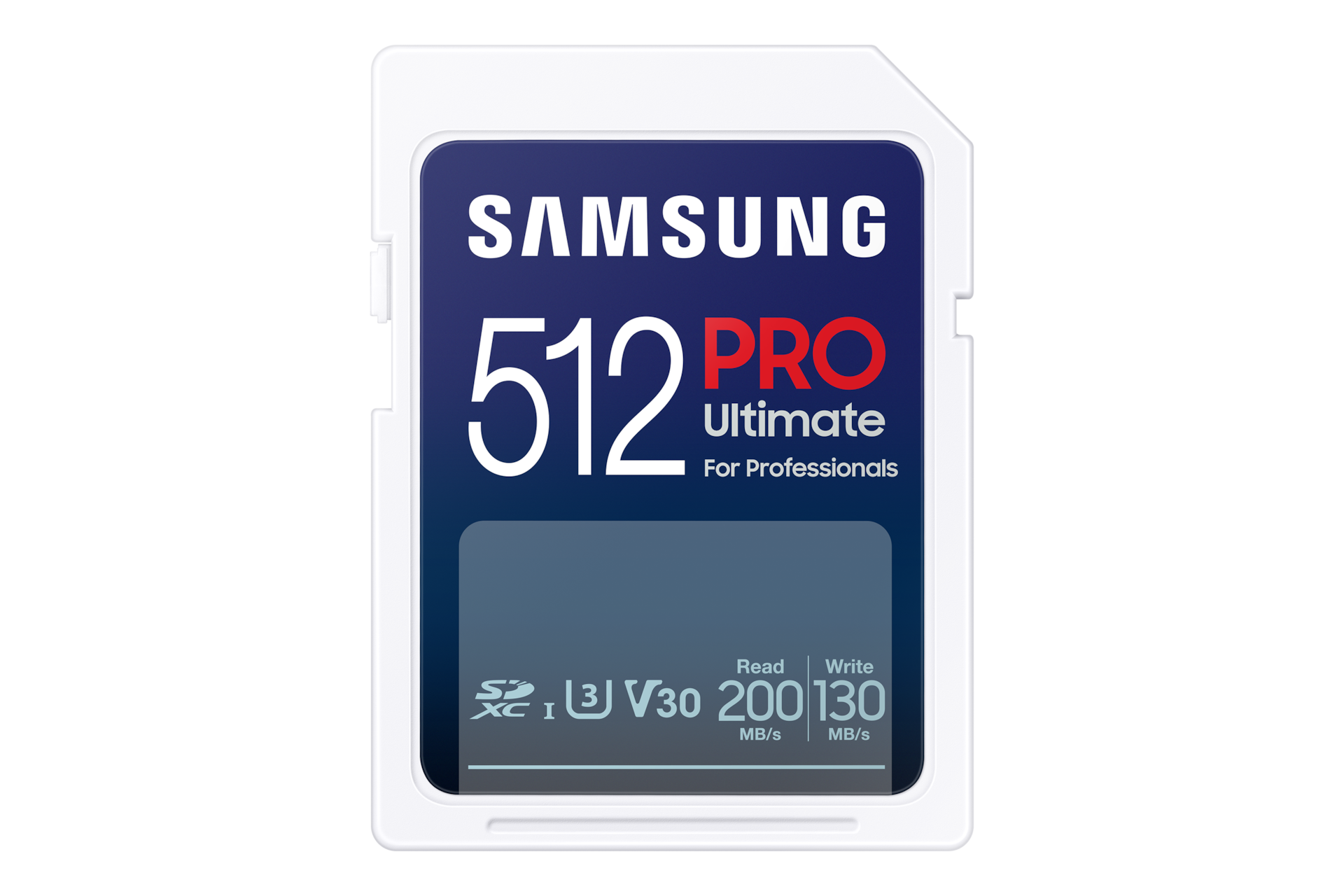 Samsung PRO Ultimate SD Card - Scheda di memoria 512GB, White