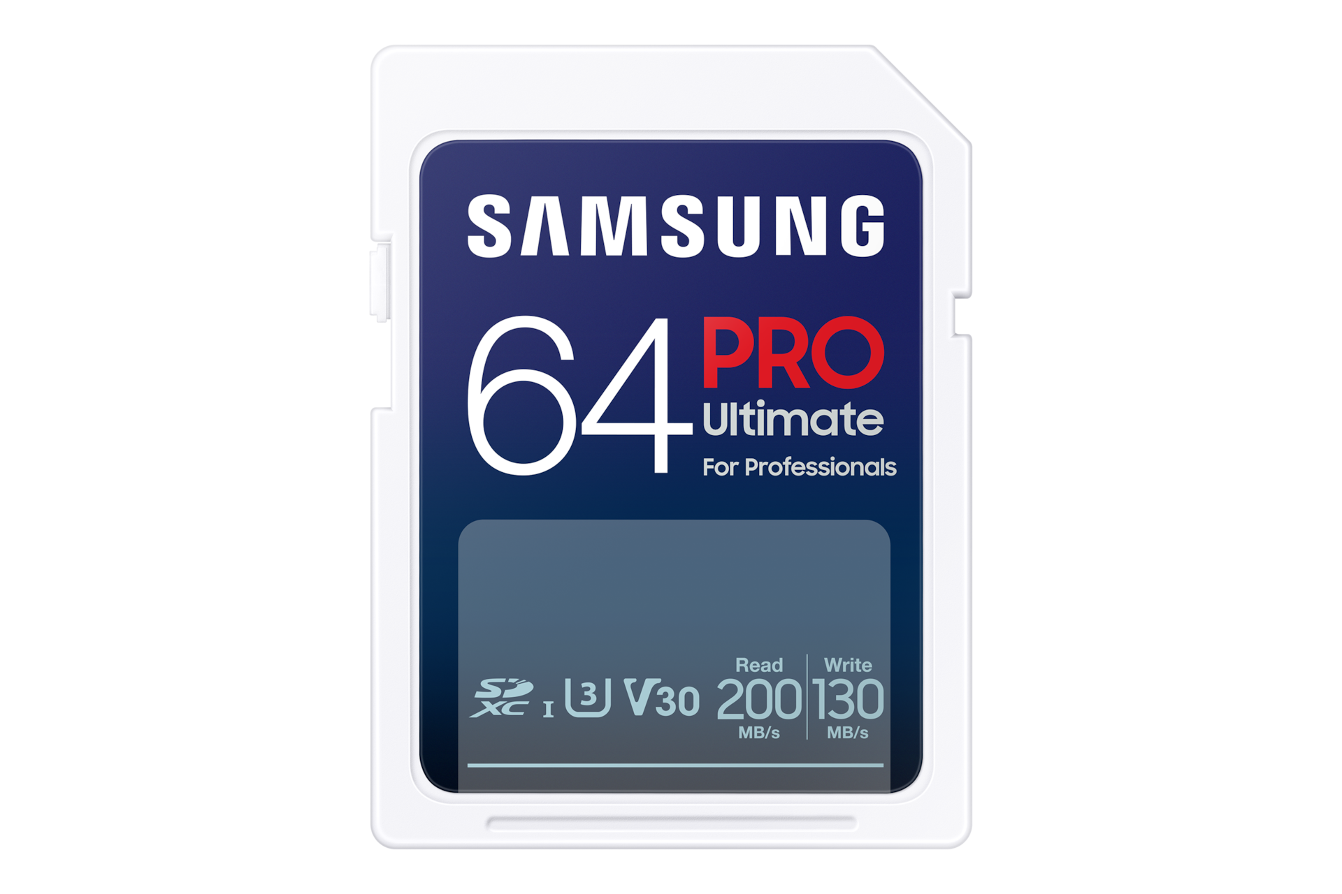 Samsung PRO Ultimate SD Card - Scheda di memoria 64GB, White