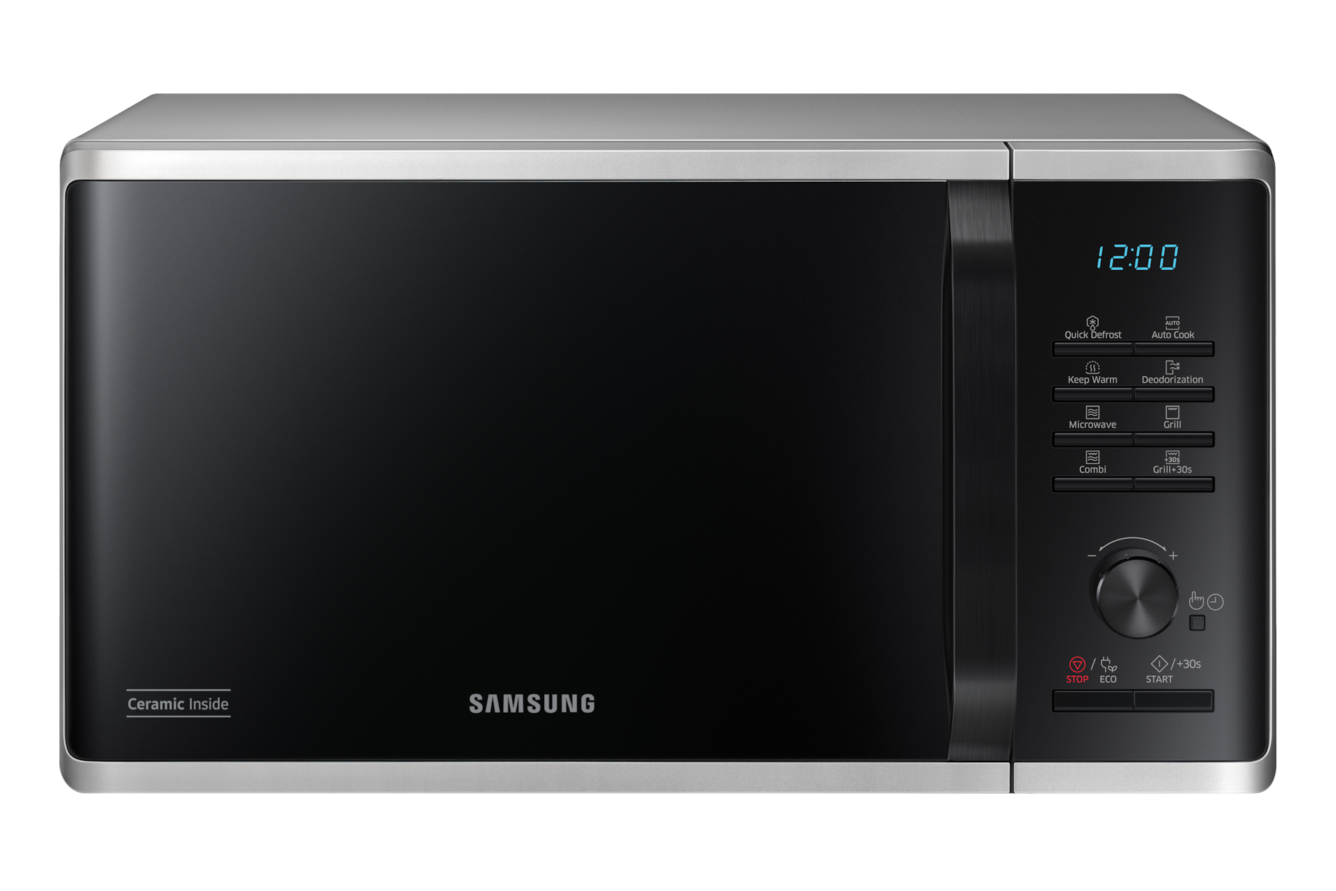 Microonde Samsung Grill Cottura Croccante 23L MG2AK3515AS, Silver