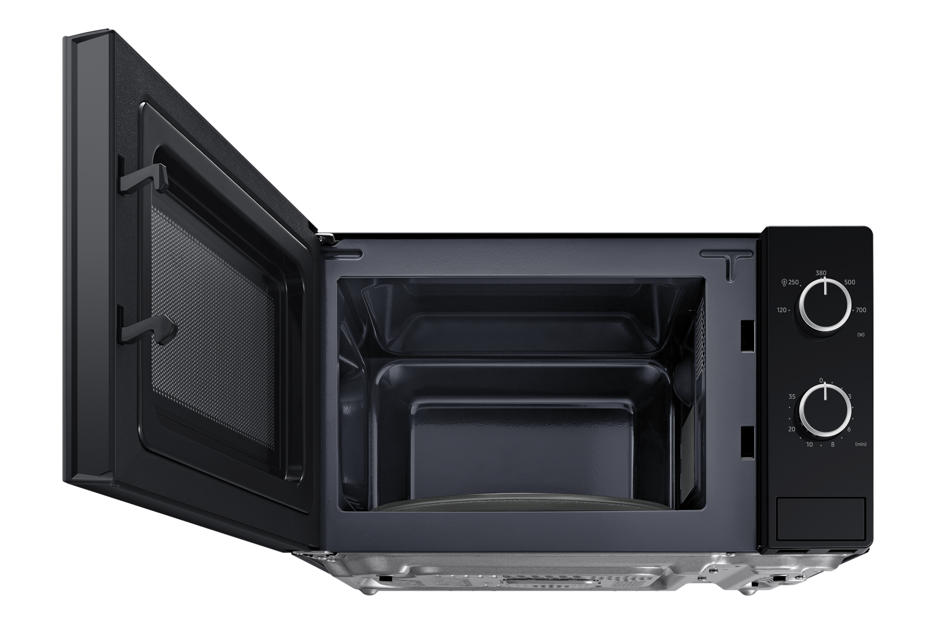 low-front-open Black