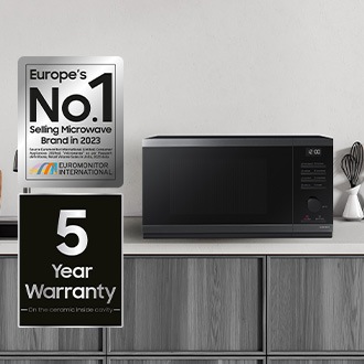 Microonde Samsung Solo Cottura Essenziale 23L MS23DG4504AGE1 Black