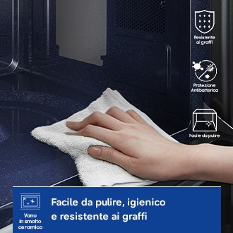 Microonde Samsung Solo Cottura Essenziale 23L MS23DG4504AGE1 Black