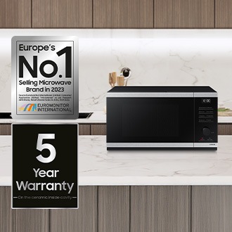 Microonde Samsung Solo Cottura Essenziale 23L MS23DG4504ATE1 Silver