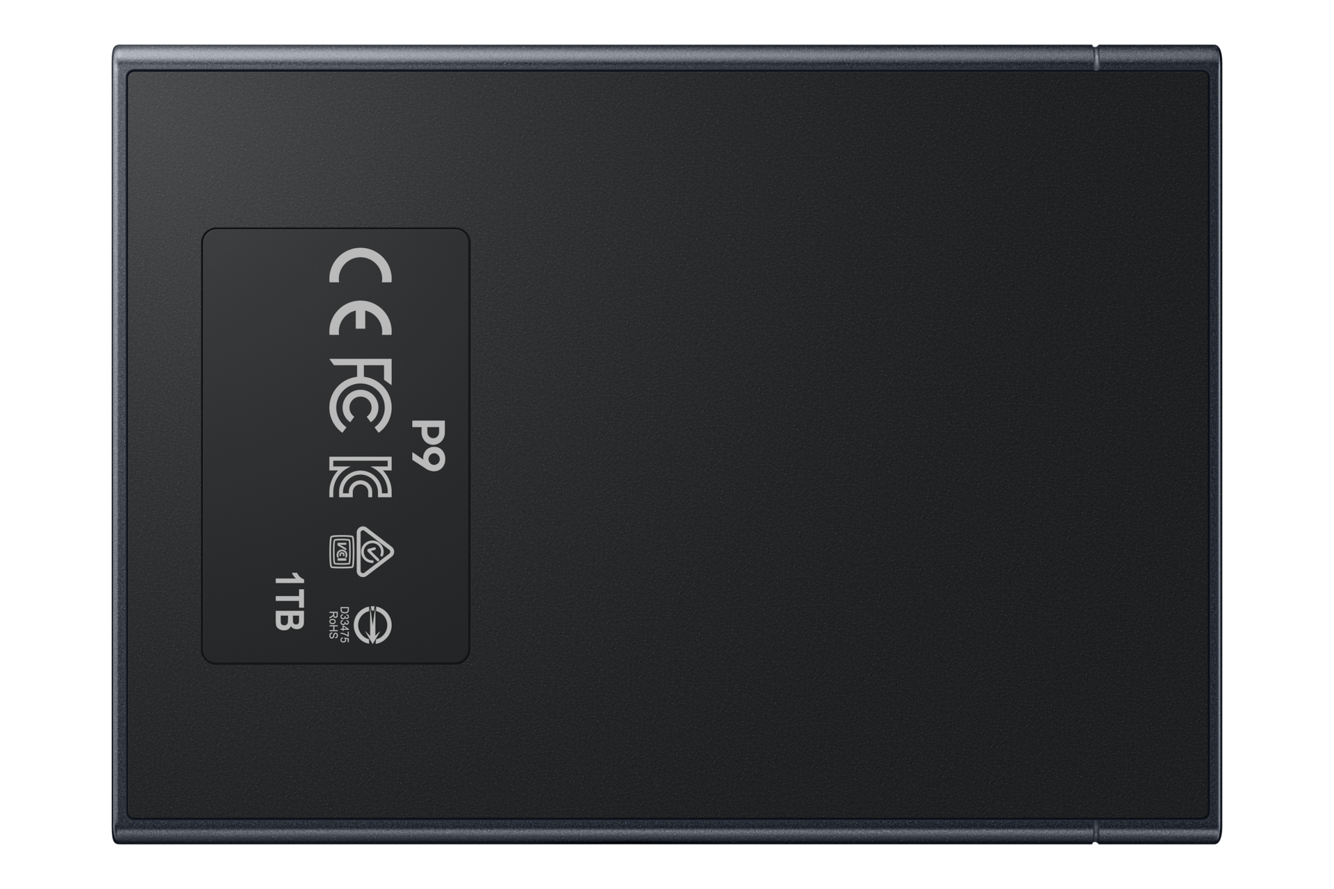Portable SSD P9 USB4 Gen 3x2 Back Jet Black 