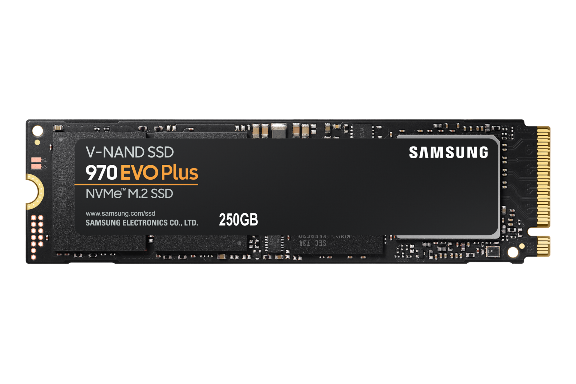 Samsung 970 EVO Plus NVMe M.2 SSD 250GB, Black