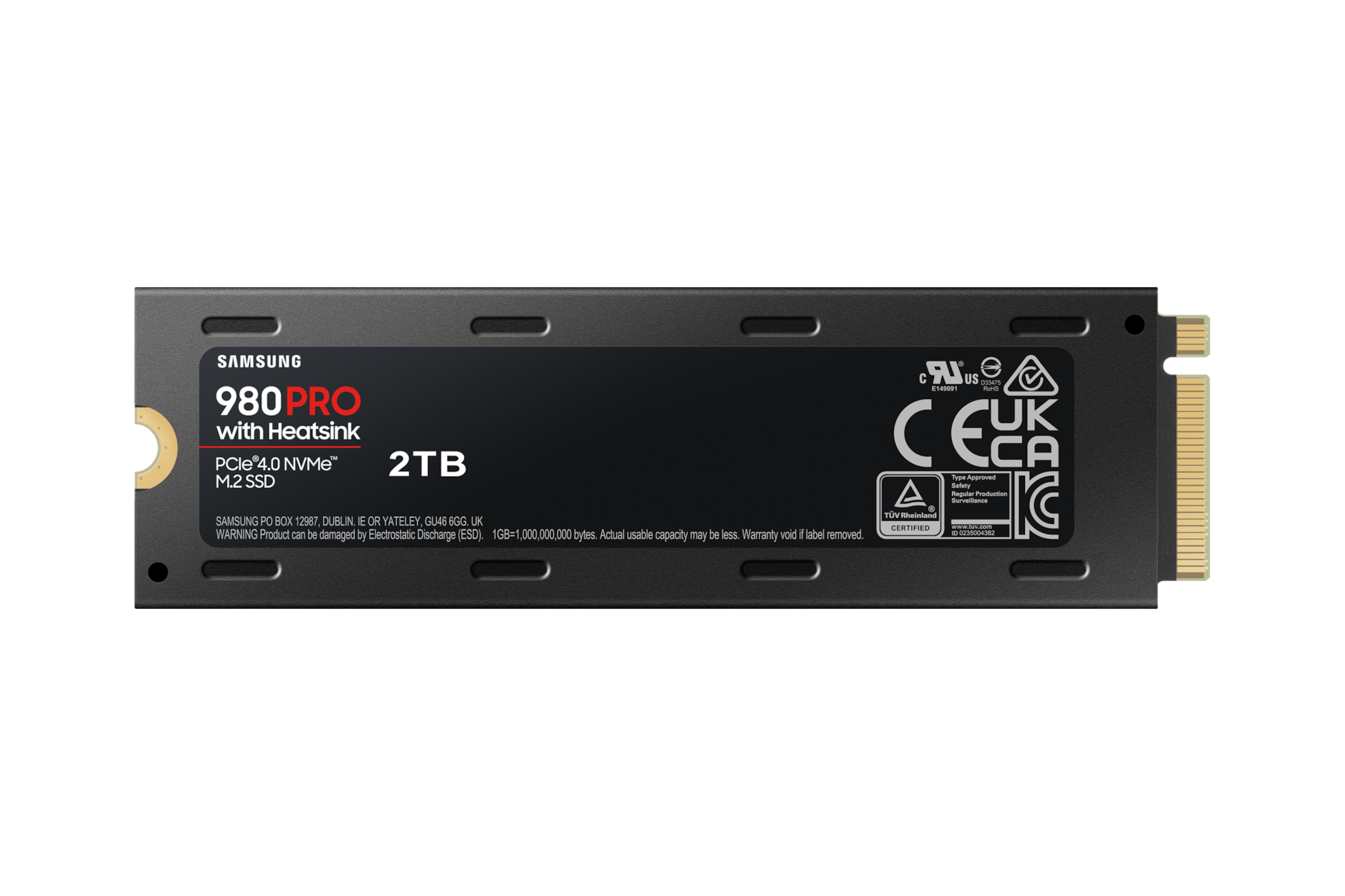 980 PRO NVMe 2TB con Dissipatore di calore, SSD interno MZ