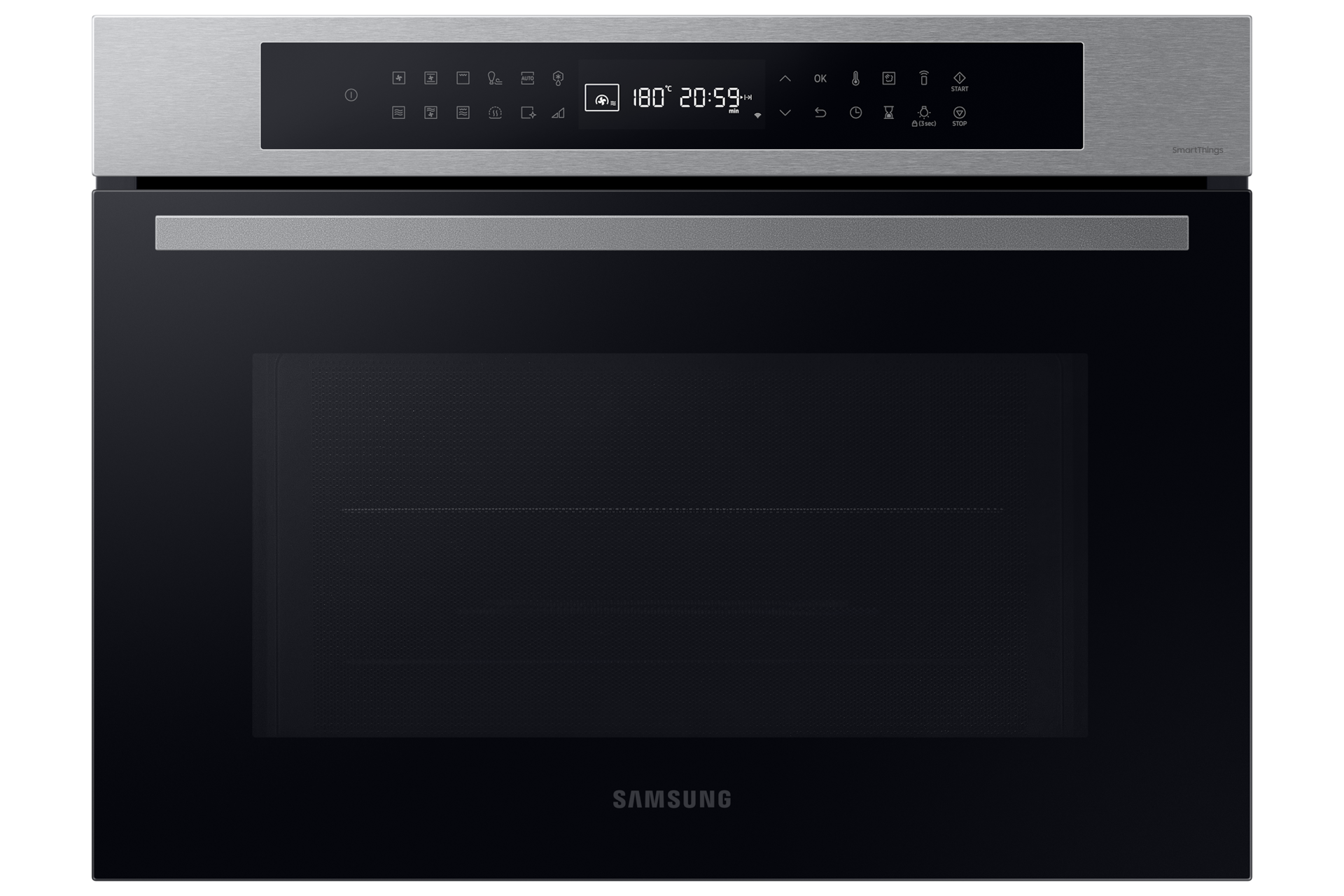 SAMSUNG Forno Multifunzione Plus con microonde compatto Serie 4 50l  NQ5B4363EBS