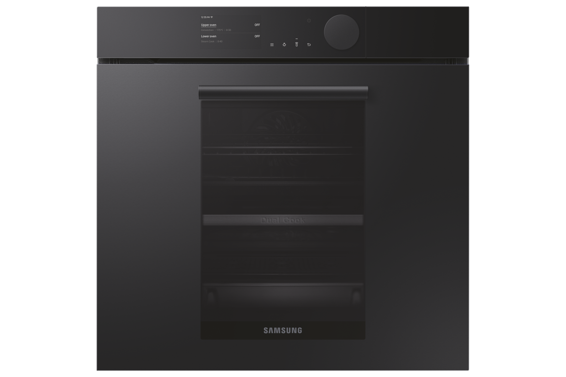 Four encastrable SAMSUNG NV75T9979CD DUAL COOK STEAM Gris Satin