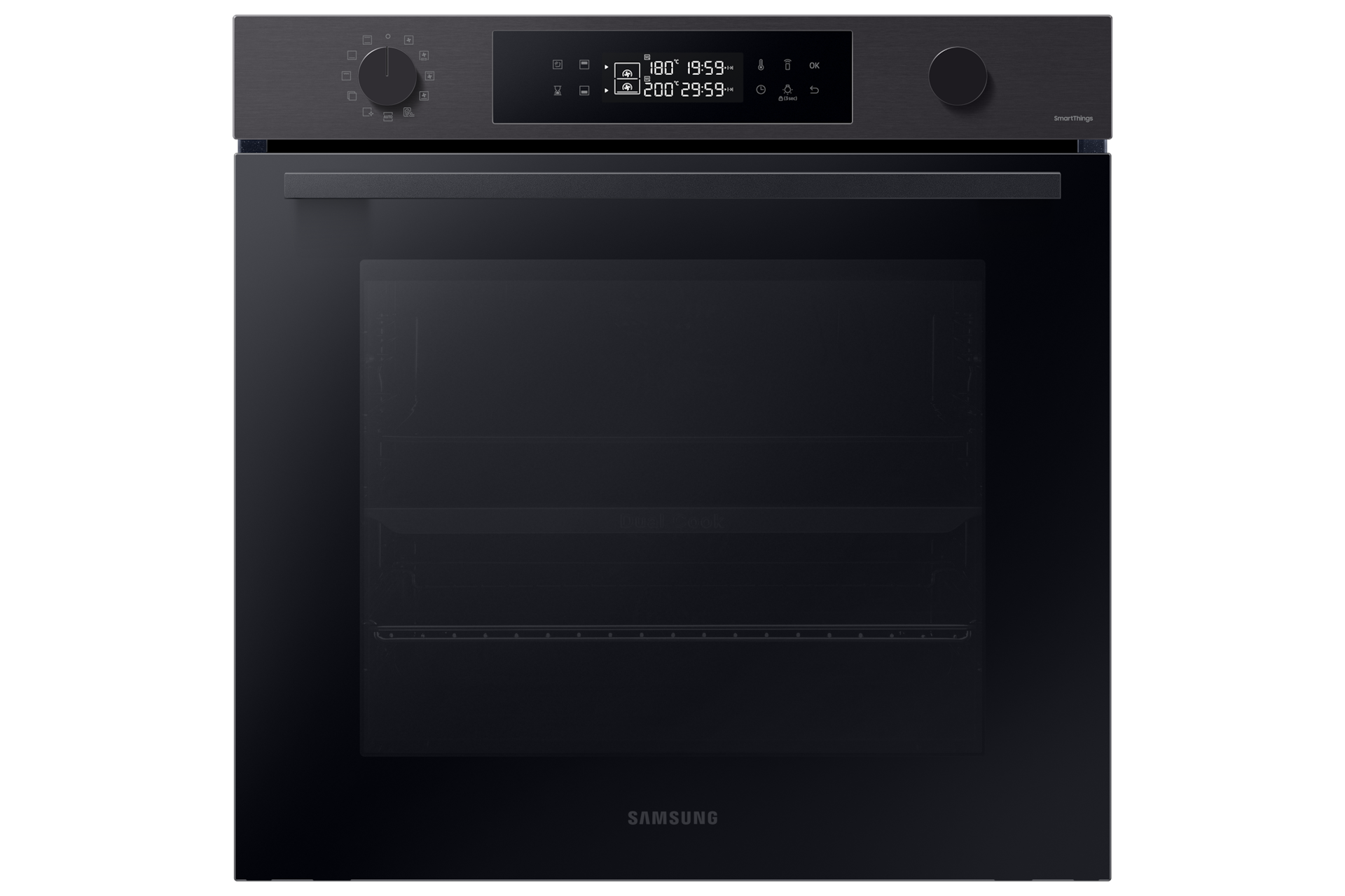 Forno Samsung Dual Cook Serie 4 76L NV7B4440VBB, Black