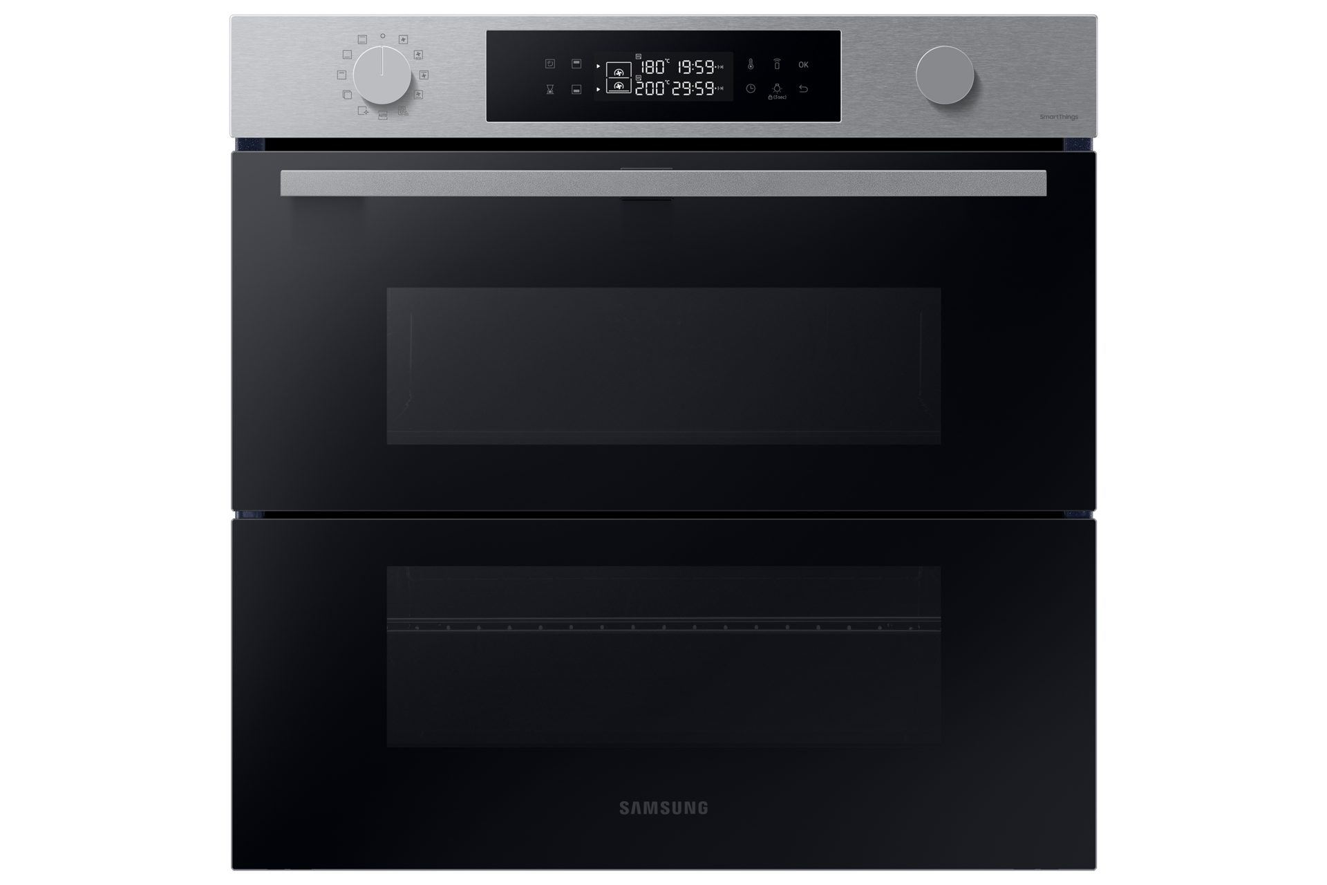 Forno Samsung Dual Cook Flex™ Serie 4 76L NV7B4540VBS<br>, Silver