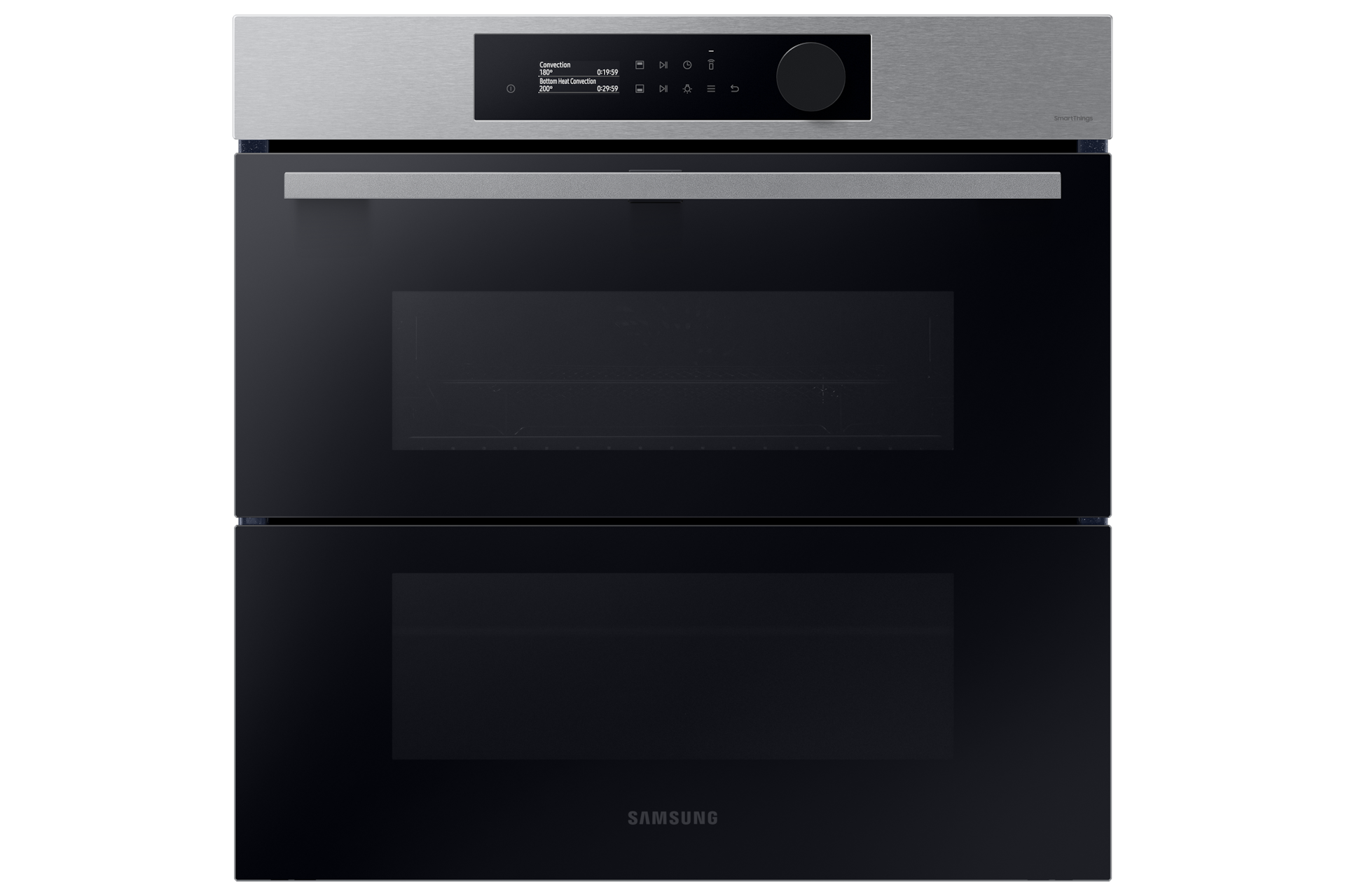 Forno Samsung Dual Cook Flex™ Serie 5 76L NV7B5740TBS, Silver