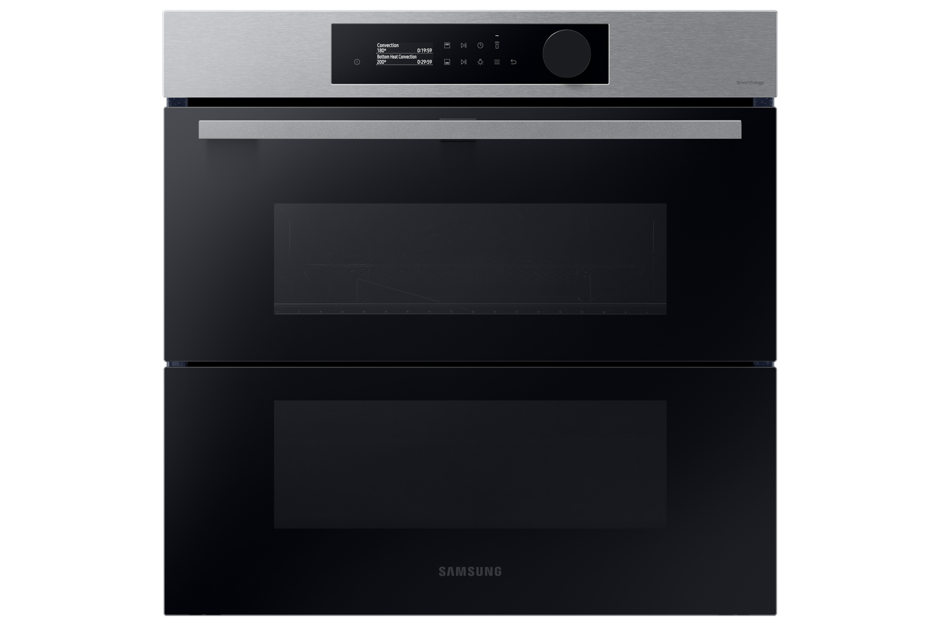 Forno Samsung Dual Cook Flex™ Serie 5 76L NV7B5755SBS, Silver