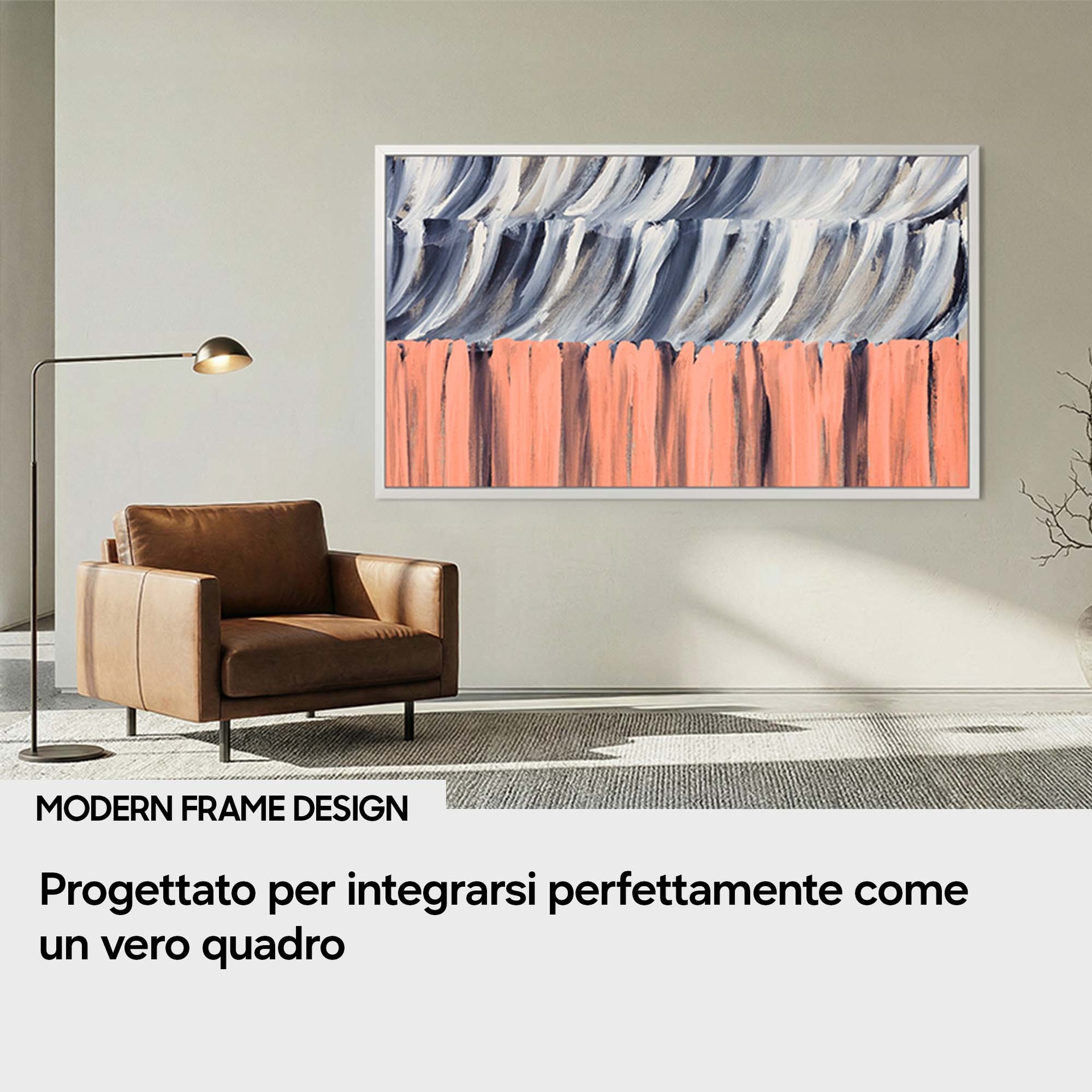 {size} The Frame LS03HE 4K Samsung Vision AI Smart TV (2026) R-Perspective2 Black 