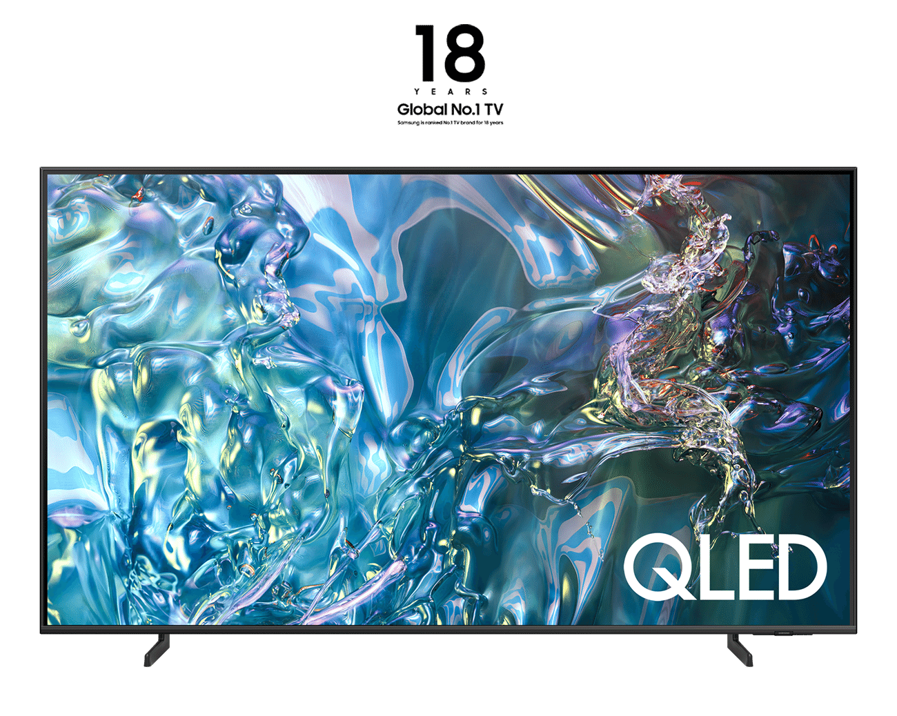 Samsung QLED 4K 43" Q60D TV 2024, Gray