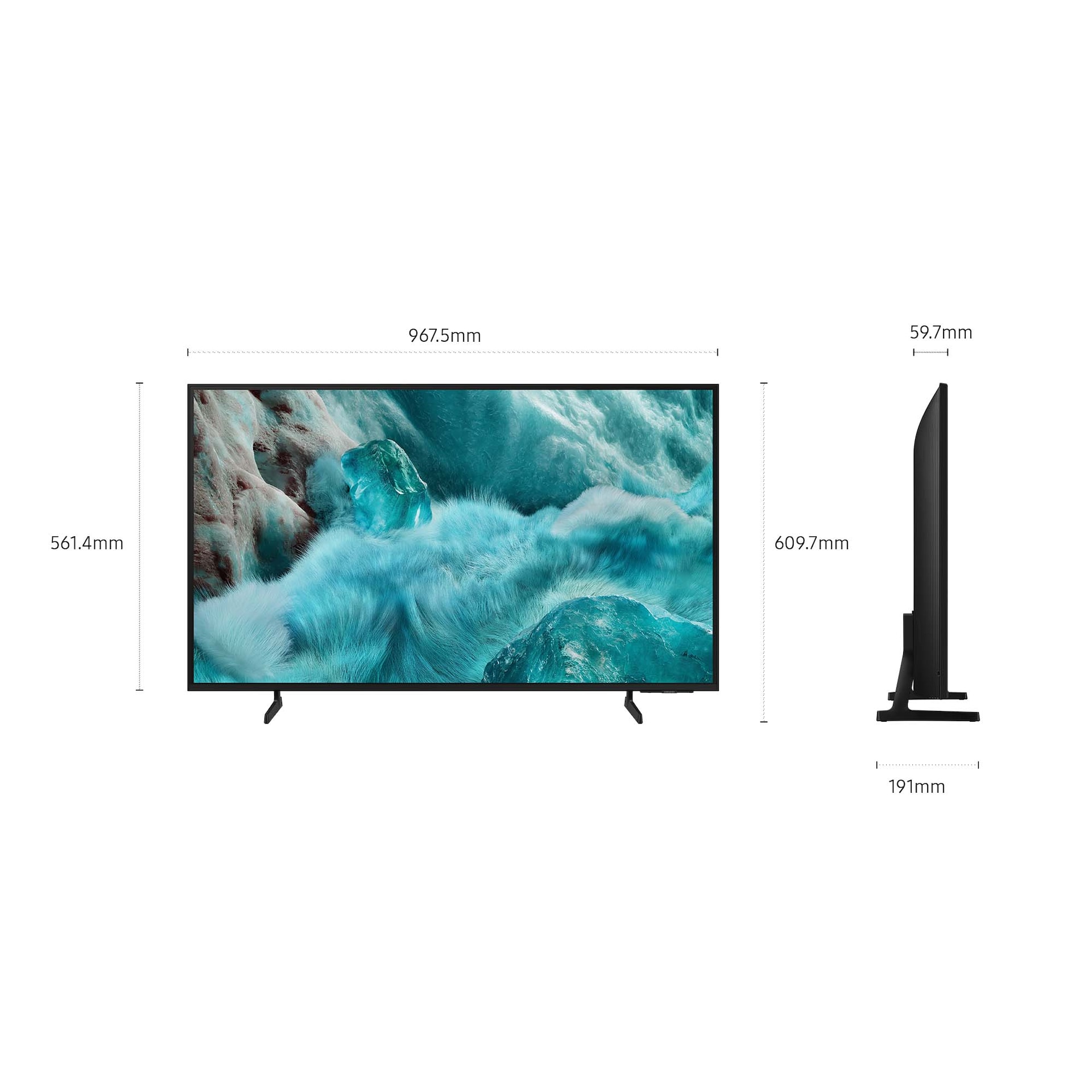 43" QLED Q7F 4K Vision AI Smart TV (2025) Black