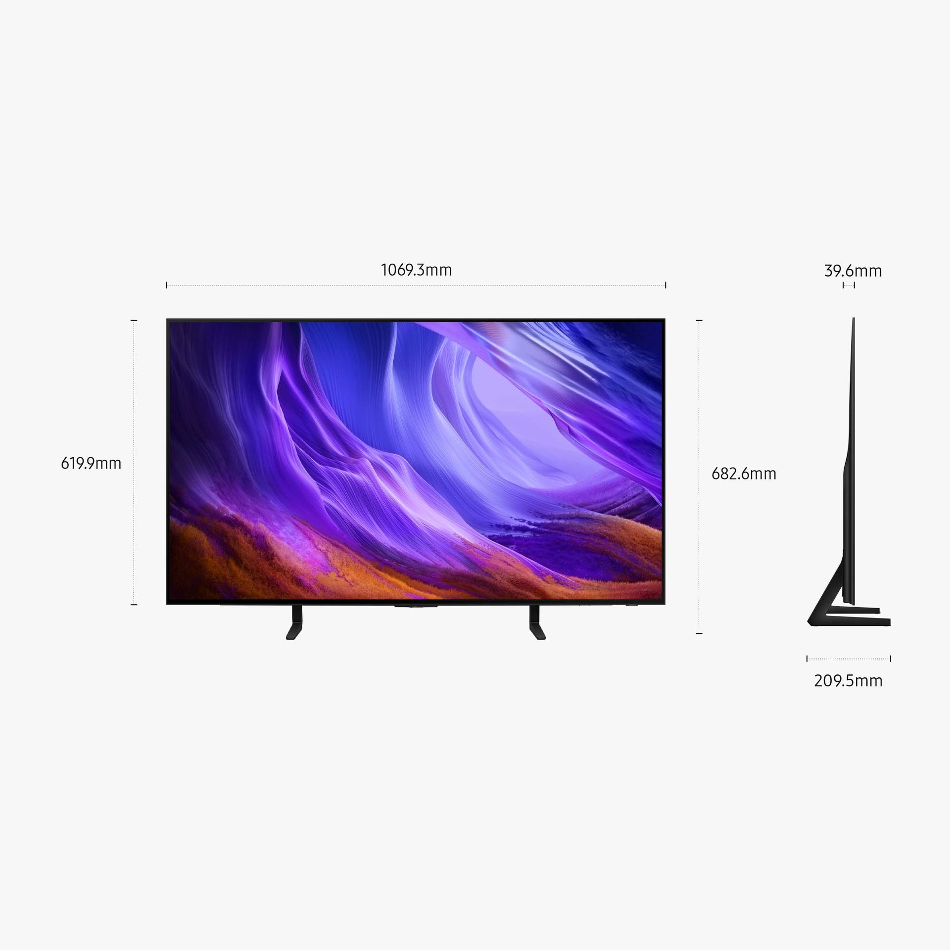 48" OLED S85H 4K Vision AI Smart TV (2026) Graphite