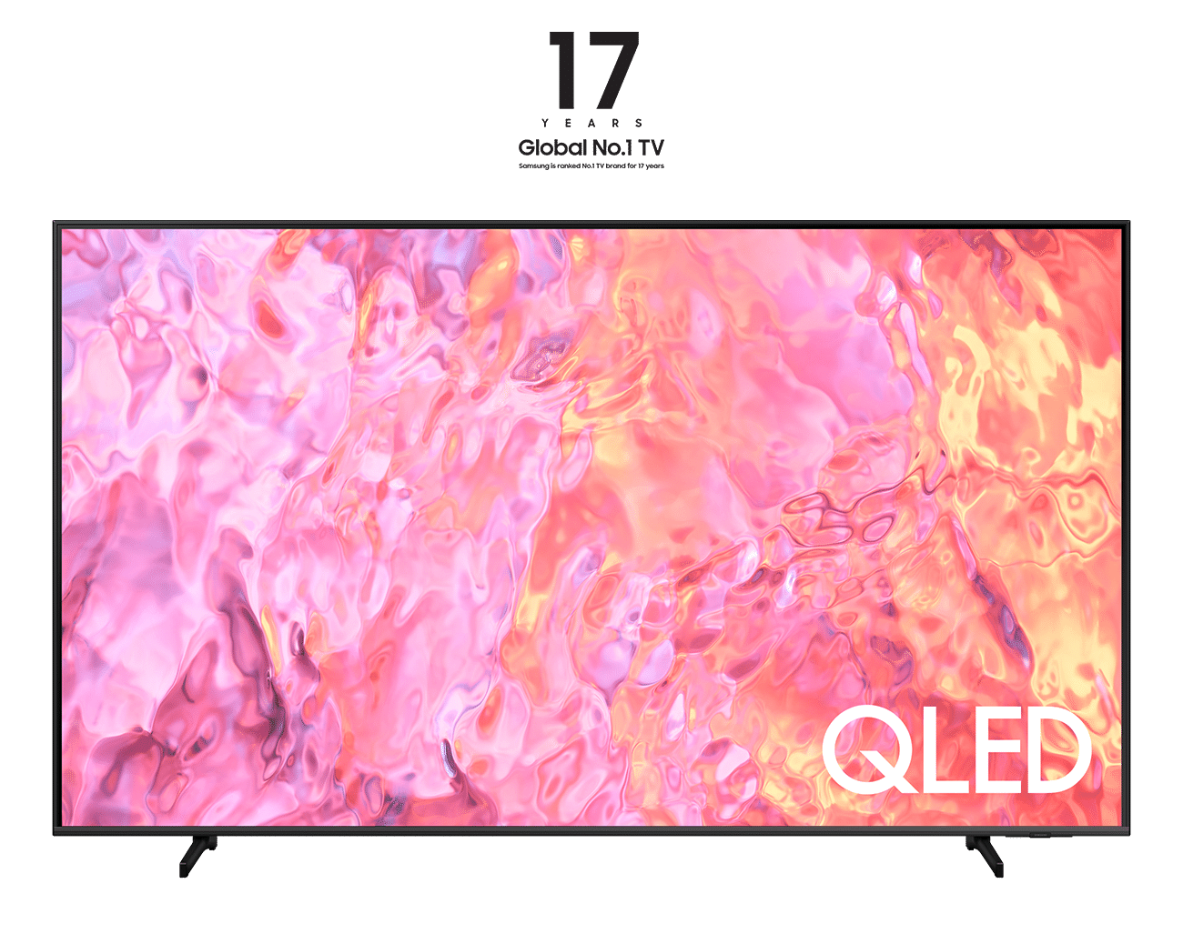 Samsung QLED 4K 50” QE1C TV 2023, Black
