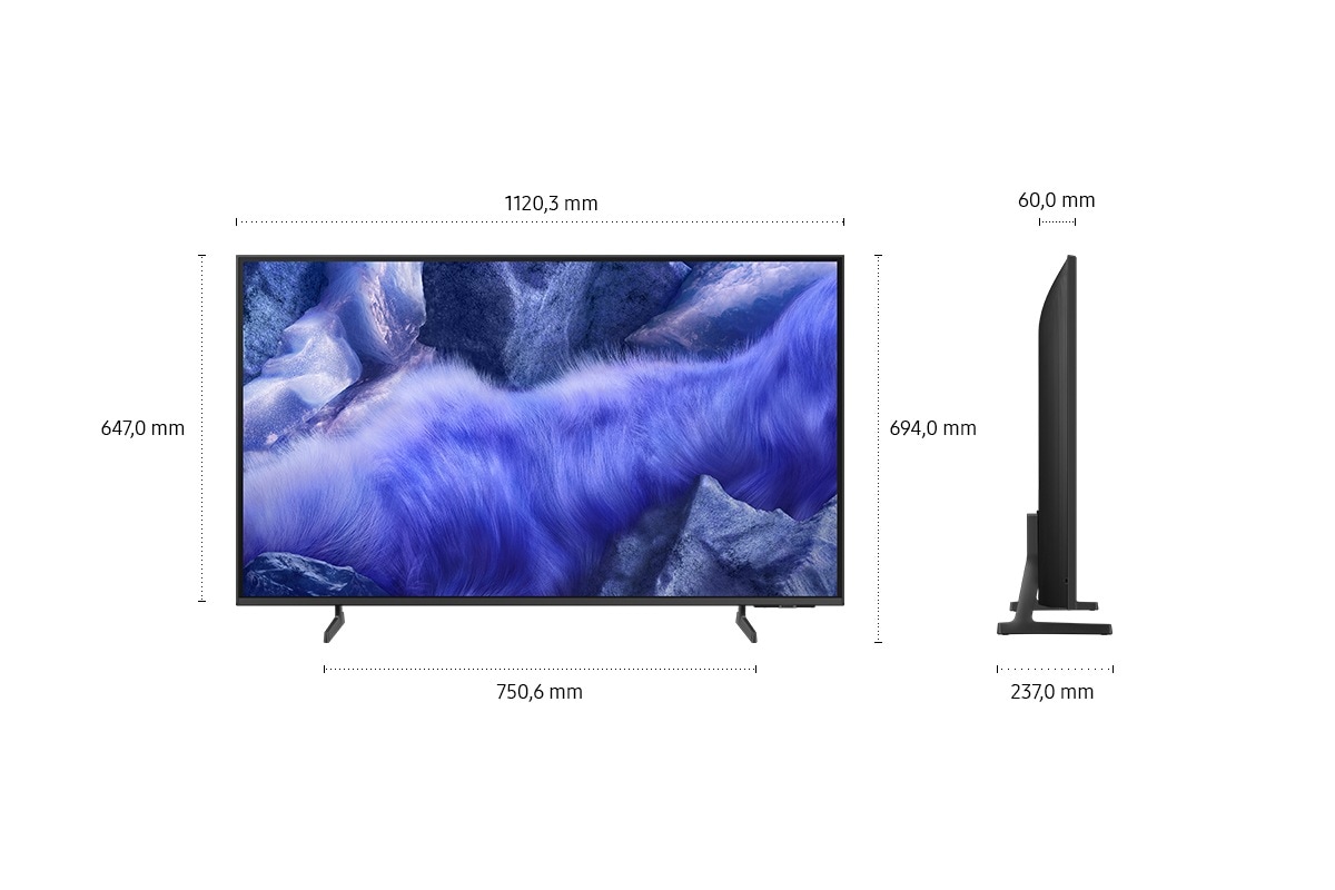 [50" QLÉD~ QÉF1 4K~ Vísí~óñ ÁÍ~ Smár~t TV (2025) T~ítáñ~íúm G~ráý]