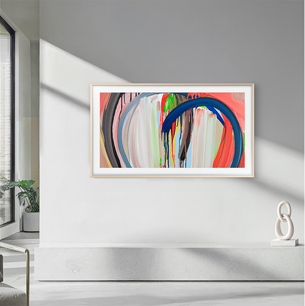 {size}" The Frame LS03HA 4K Samsung Vision AI Smart TV (2026) L-Perspective1 Black Art Mode,Glare Free with QLED