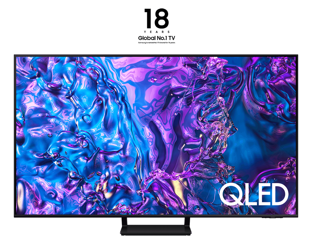 Samsung QLED 4K 55" Q70D TV 2024, Black